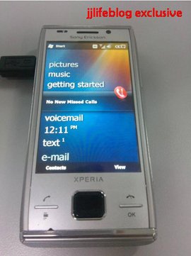 Sony Ericsson XPERIA X2 silver