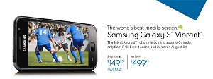 Bell Samsung Galaxy S Vibrant