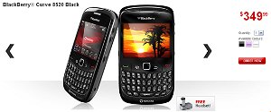 Rogers BlackBerry Curve 8520 on PAYG