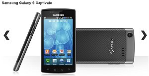 Rogers Samsung Galaxy S Captivate