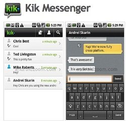 Most recently, KIK Messenger has added group chat for up to ten ...