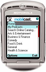 mobilcasts mobile podcasts